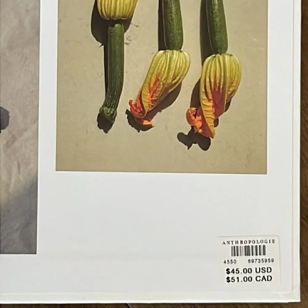 Anthropologie The Modern Cook’s Year Vegetarian Cookbook New